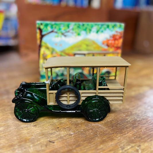 Vintage Avon Station Wagon Full Decanter - With box