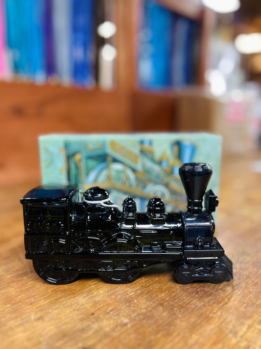 Vintage Avon 1970's Train Locomotive "The General" 440 Full Decanter w/box