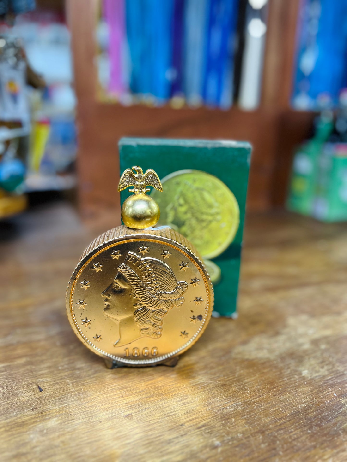 Vintage Avon Twenty Dollar Gold Piece w/ Box