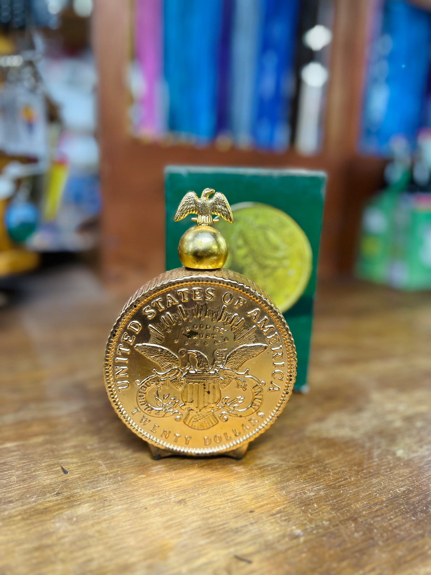 Vintage Avon Twenty Dollar Gold Piece w/ Box