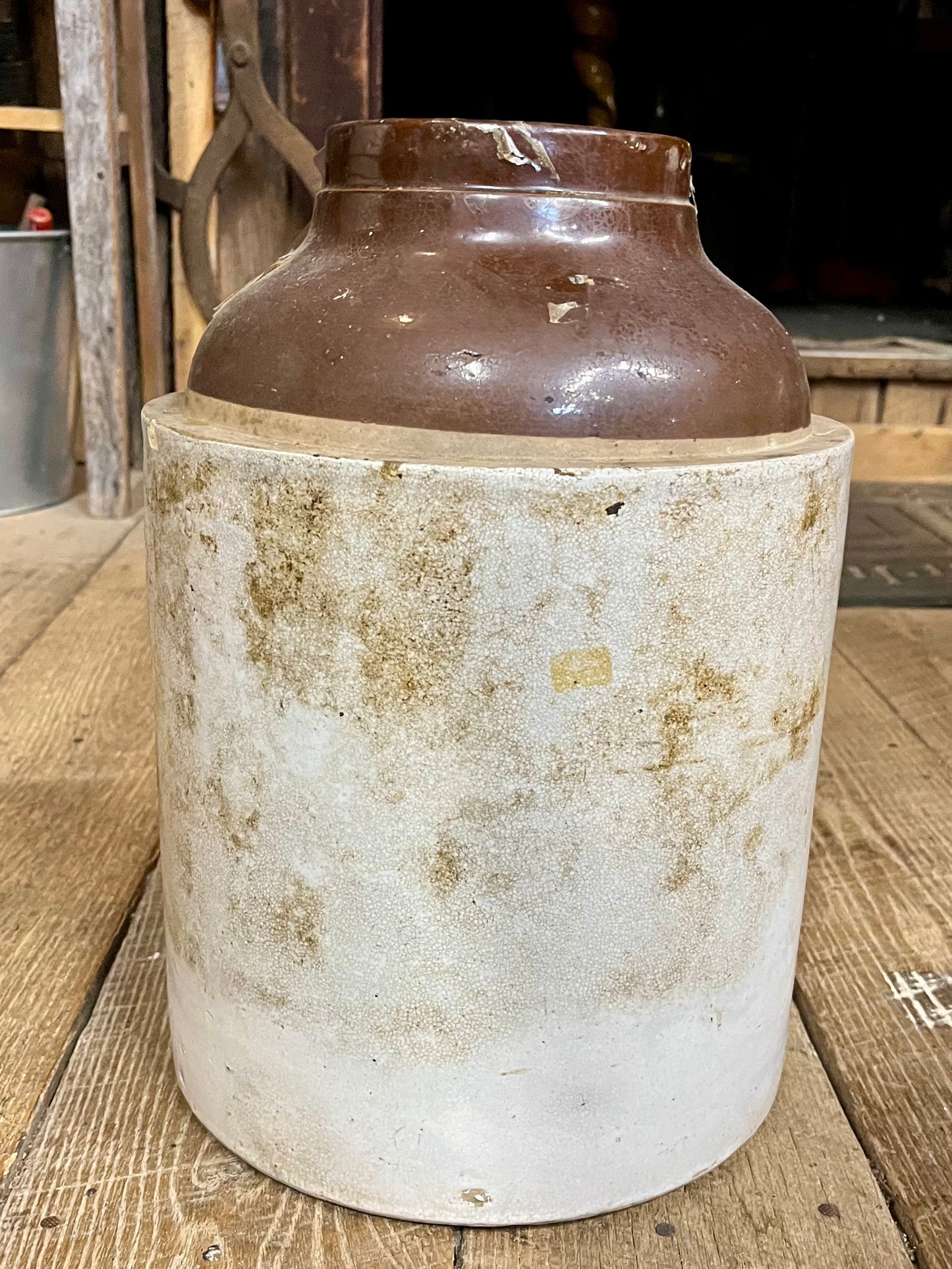#3 Crock With Lid