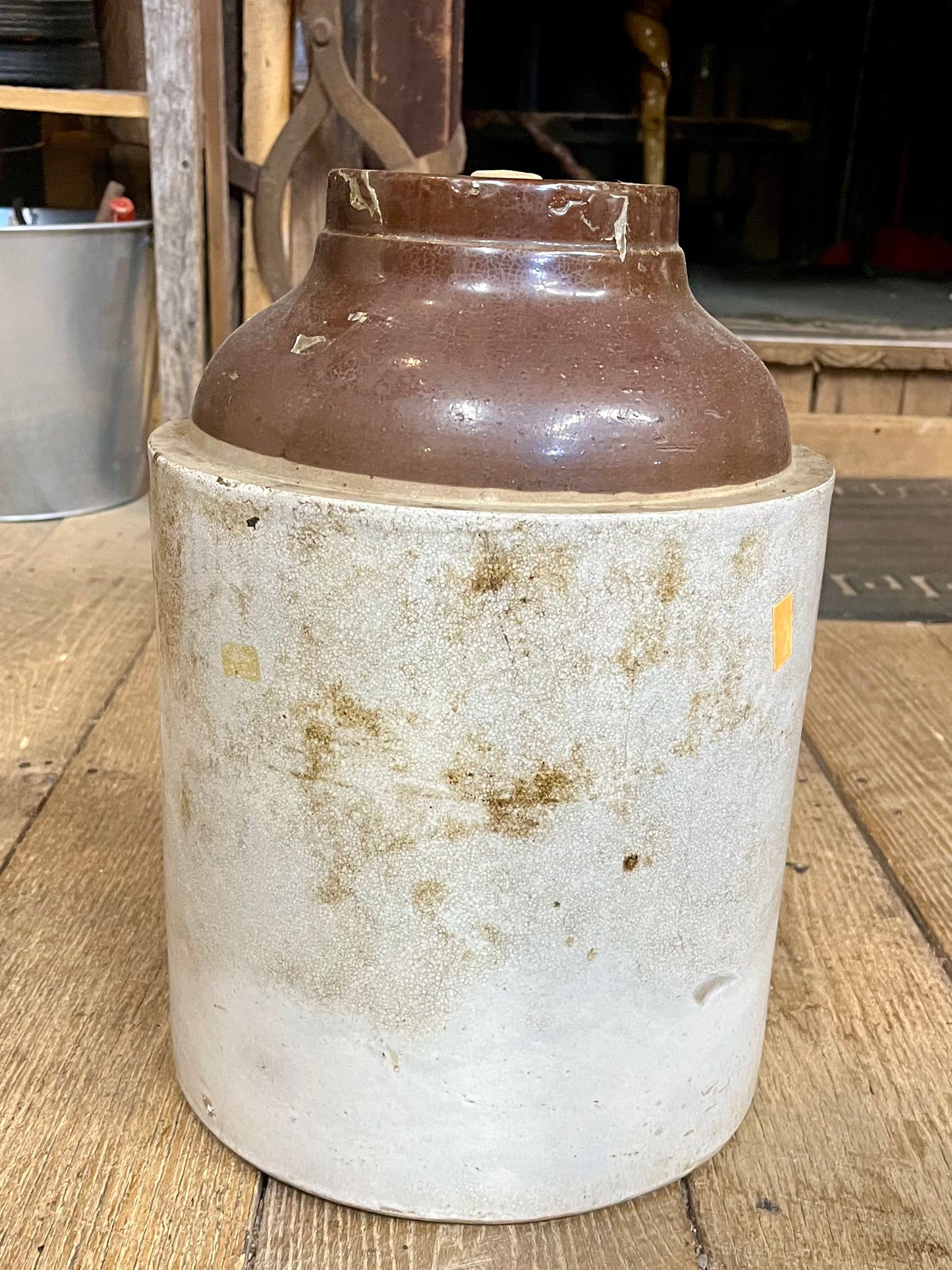 #3 Crock With Lid