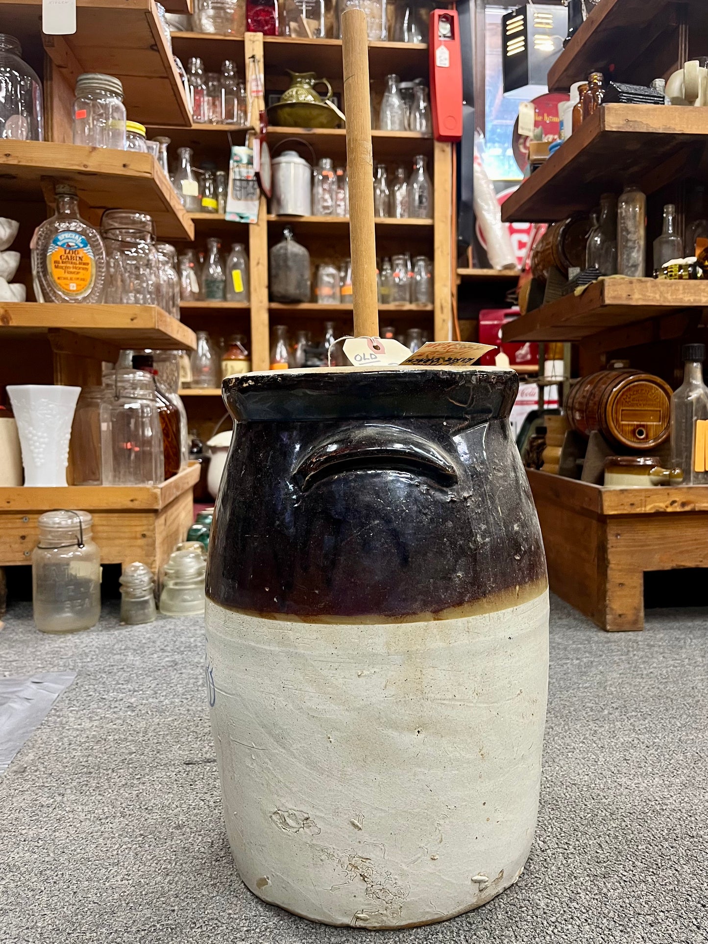 #3 Crock Butter Churn