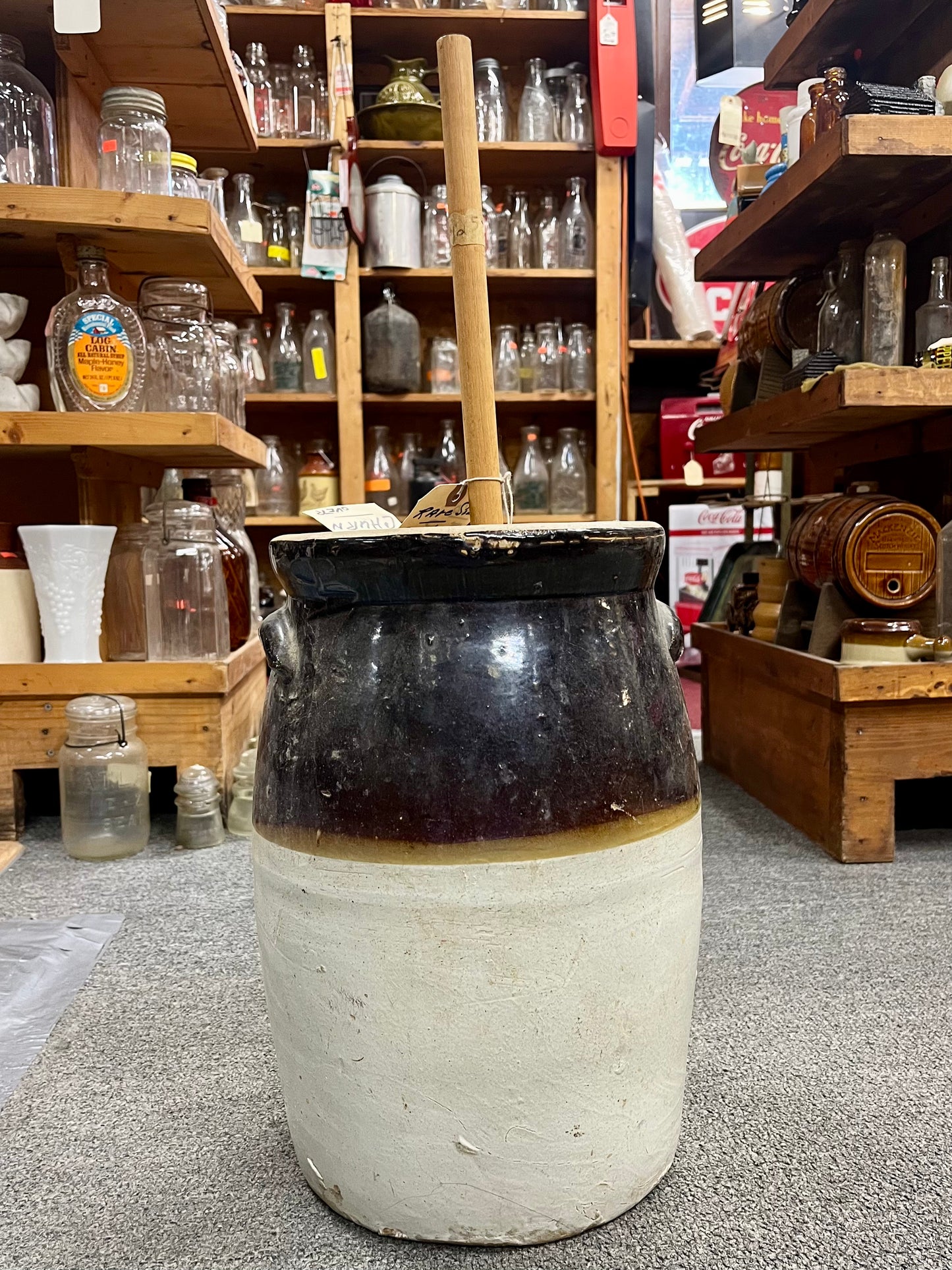 #3 Crock Butter Churn