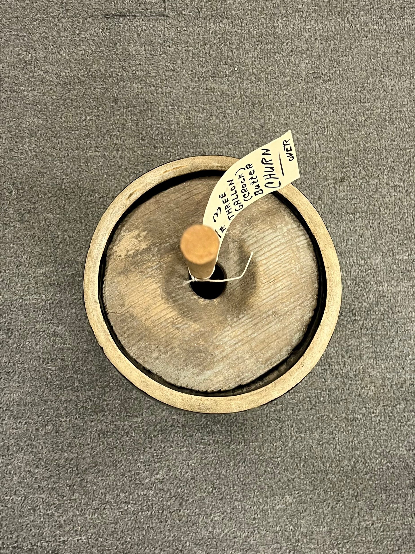 #3 Crock Butter Churn