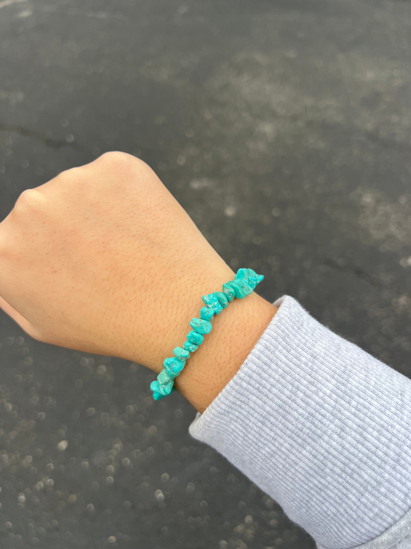 Genuine Kingman Turquoise Nugget Bracelet