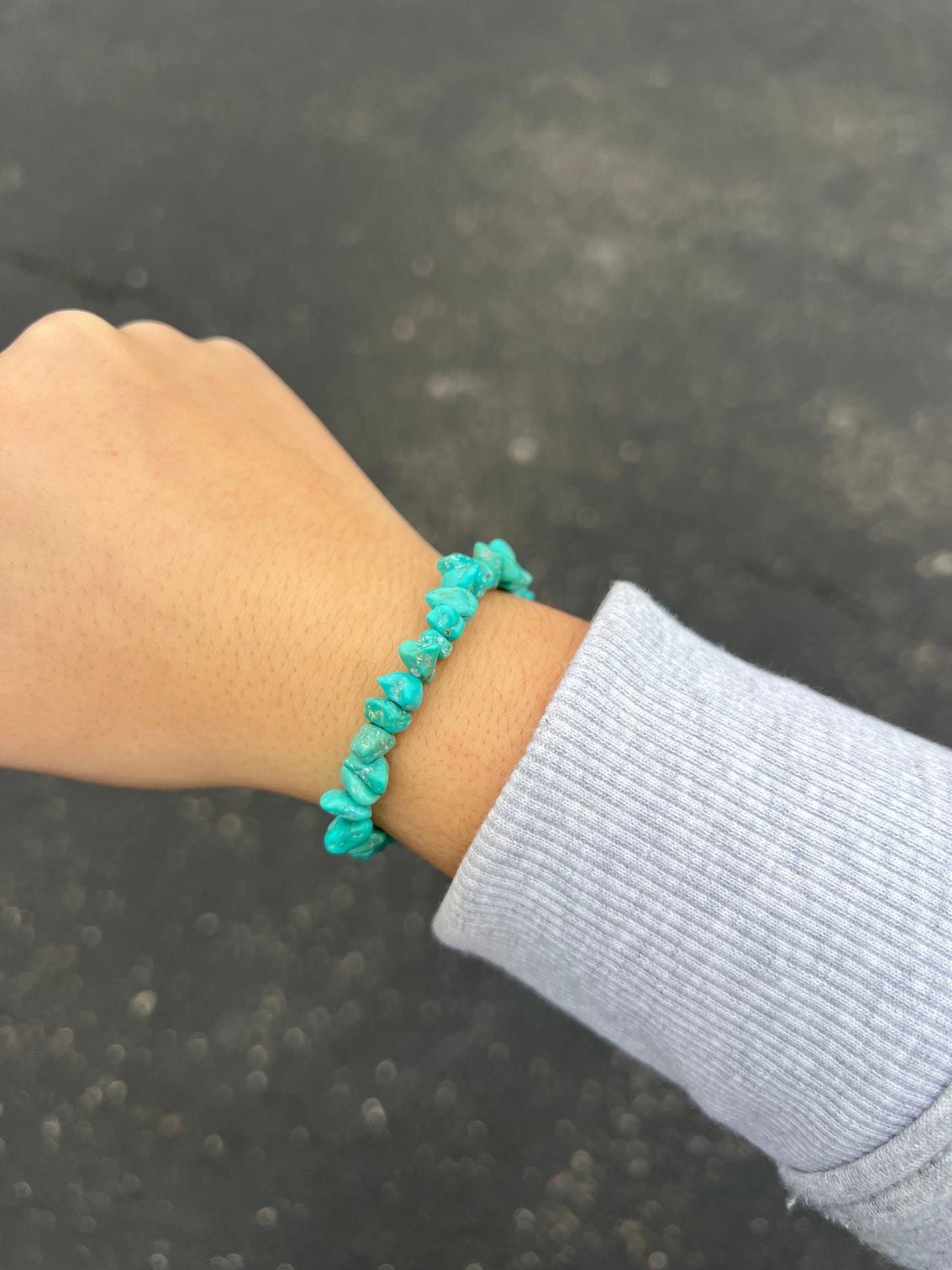 Genuine Kingman Turquoise Nugget Bracelet