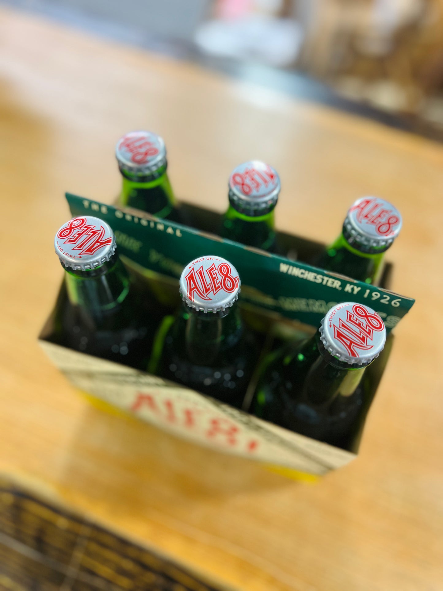 Limited Edition 100th Anniversary Ale-8-One Original Glass Bottle Soda - Case of 6