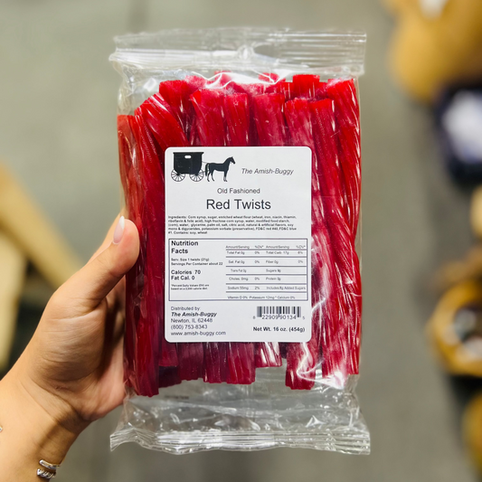 Old Fashioned Red Licorice Twists