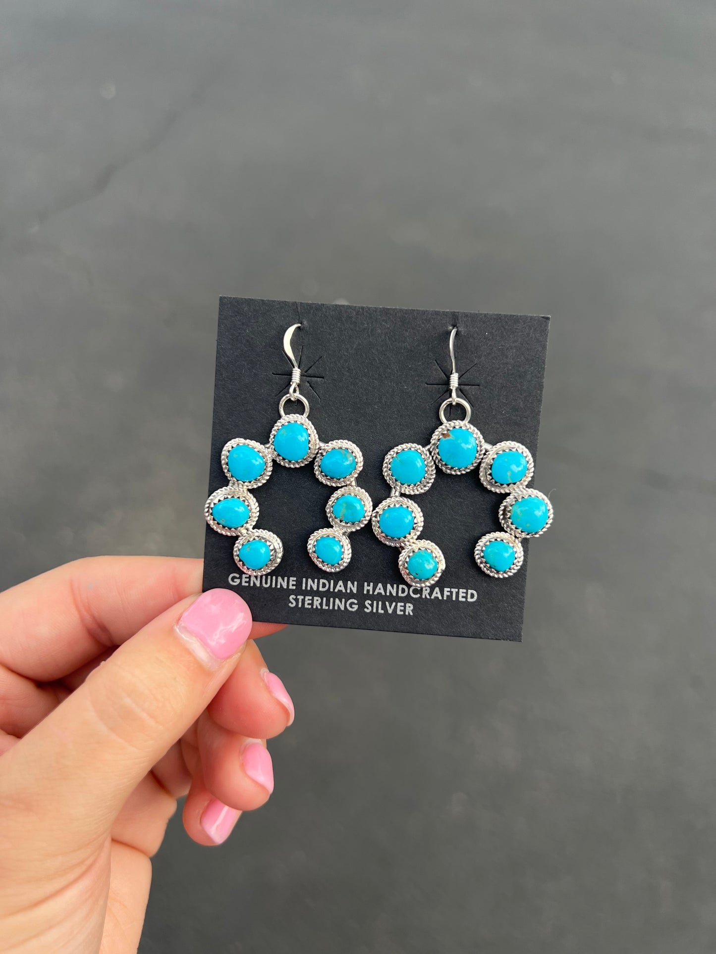 Naja Kingman Turquoise Earrings