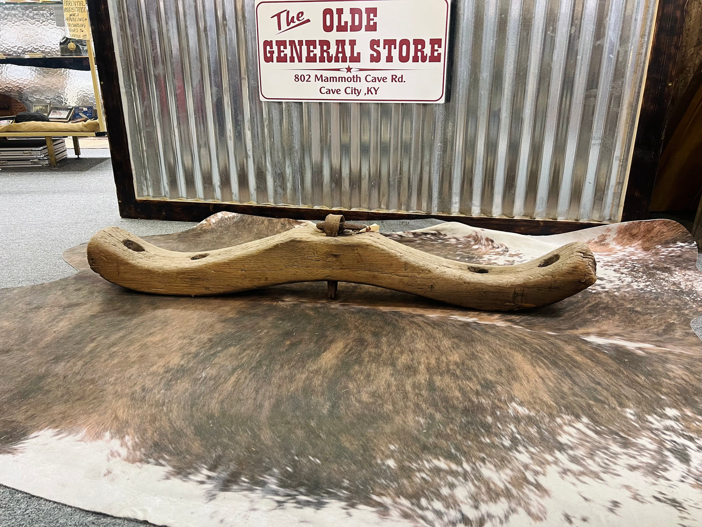 Antique Ox Yolk