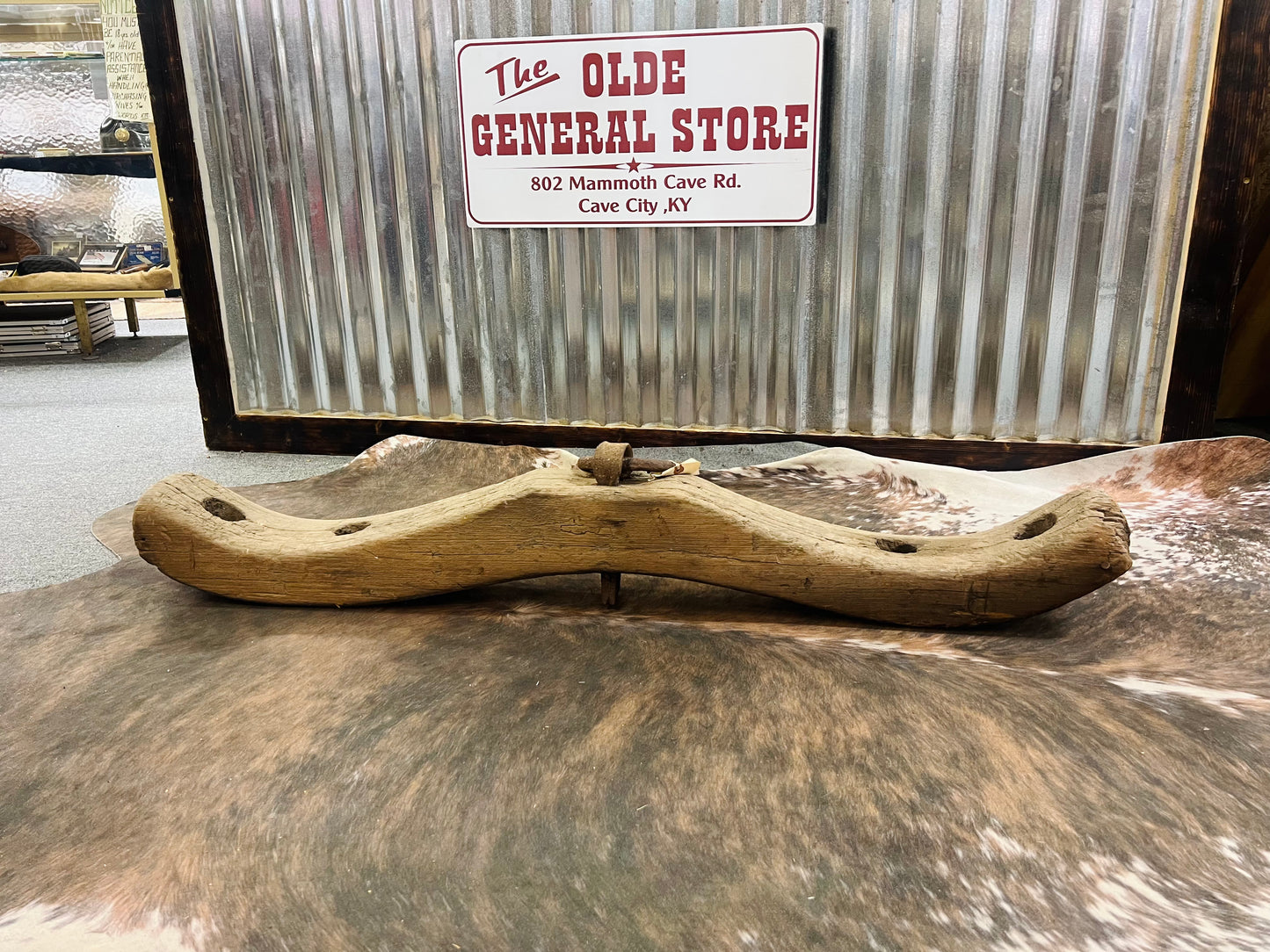 Antique Ox Yolk