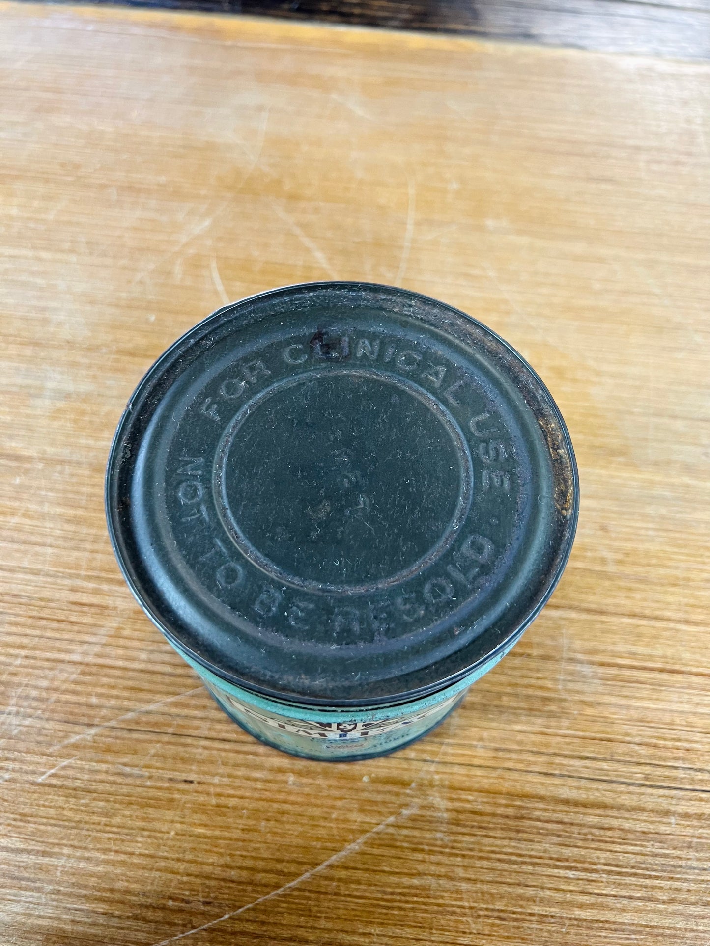 Vintage 1940's Similac Baby Formula Tin