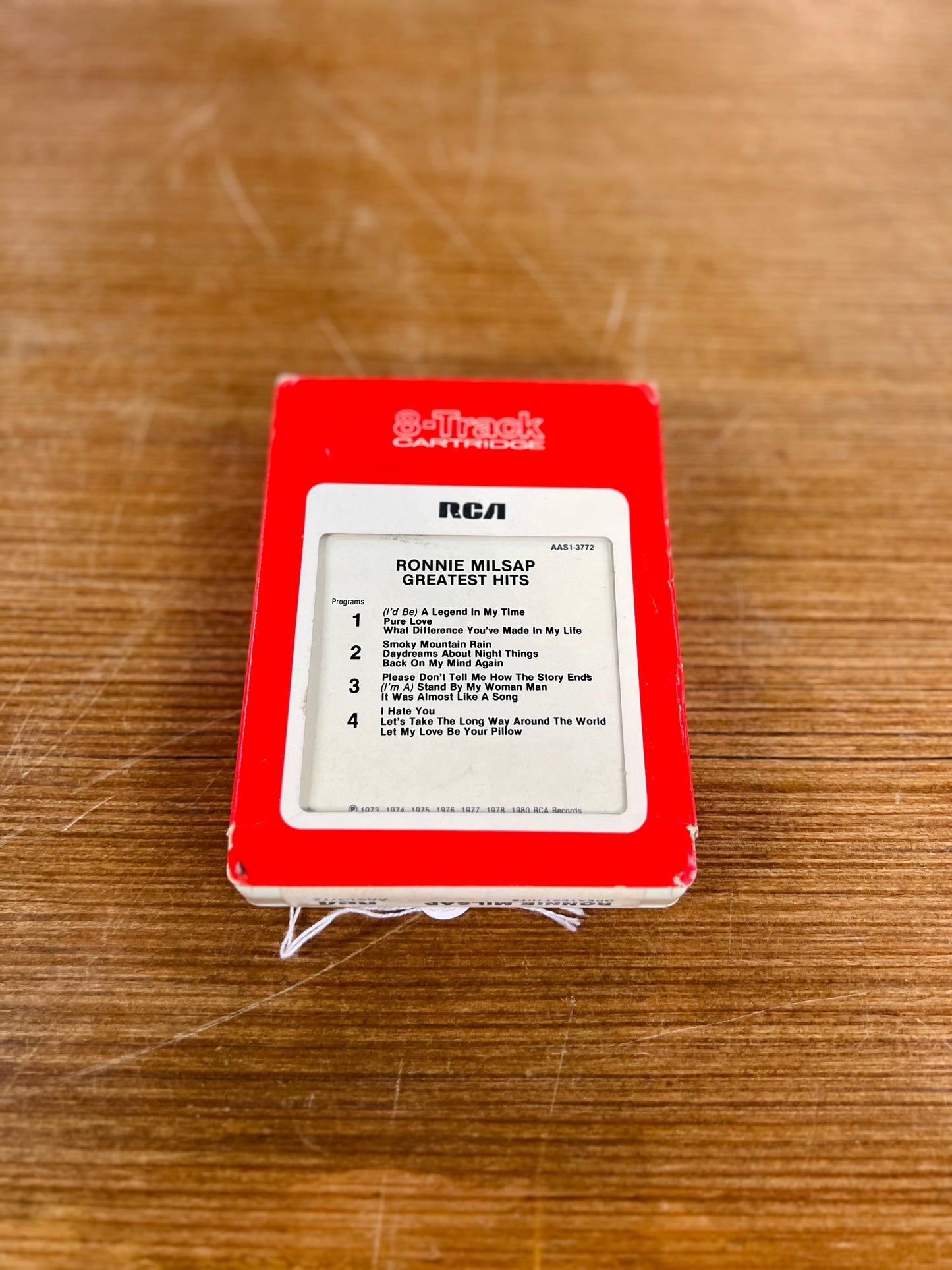 Vintage Ronnie Milsap RCA 8 Track