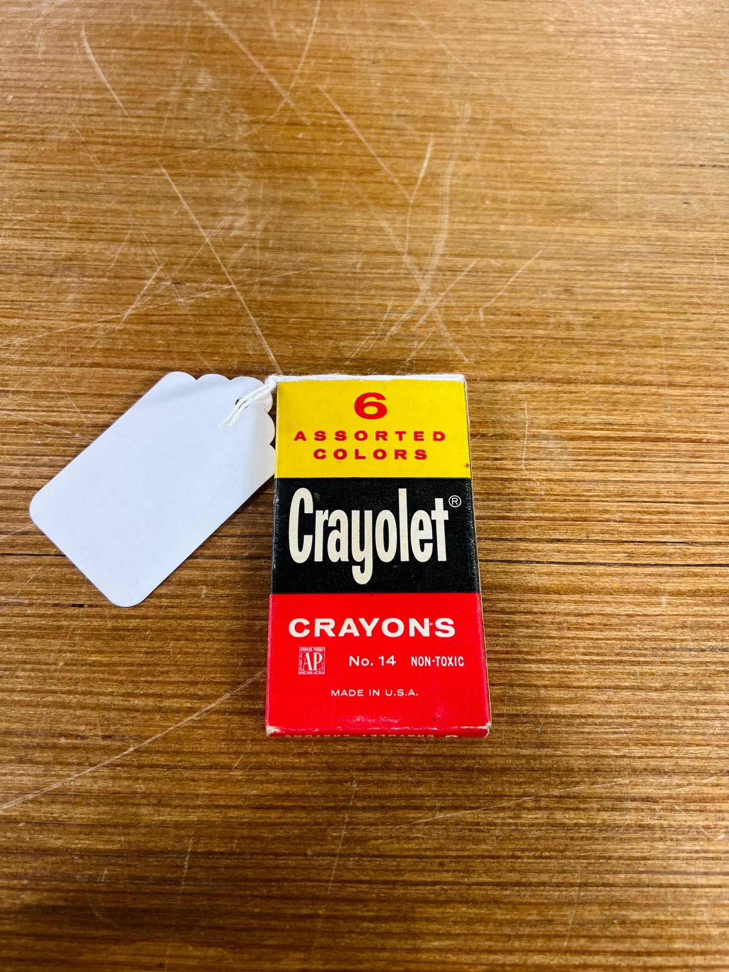 Vintage Crayolet Crayons 6 New with Box NO.14