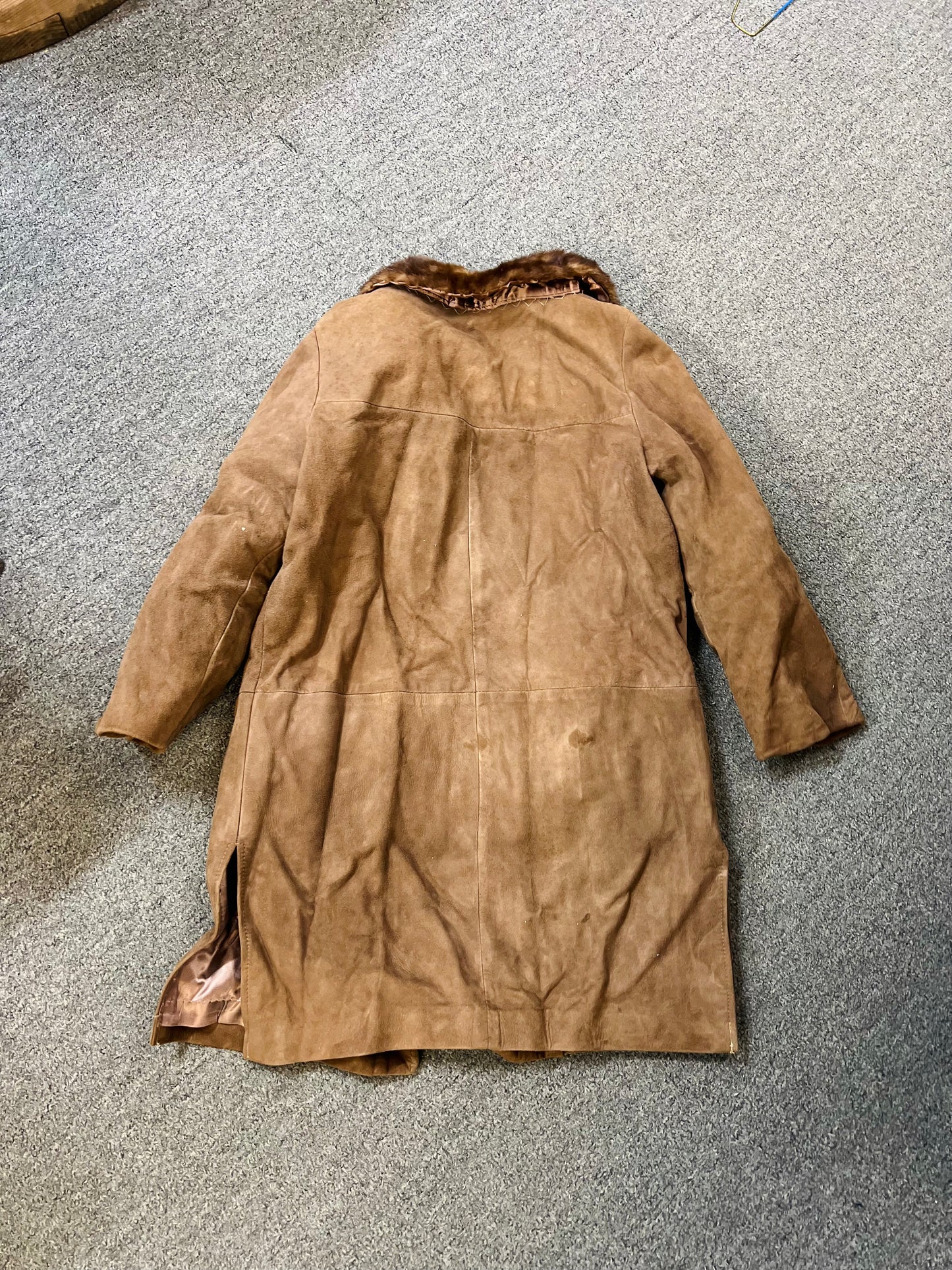 Vintage Miller & Rhoads Fur Suede Jacket