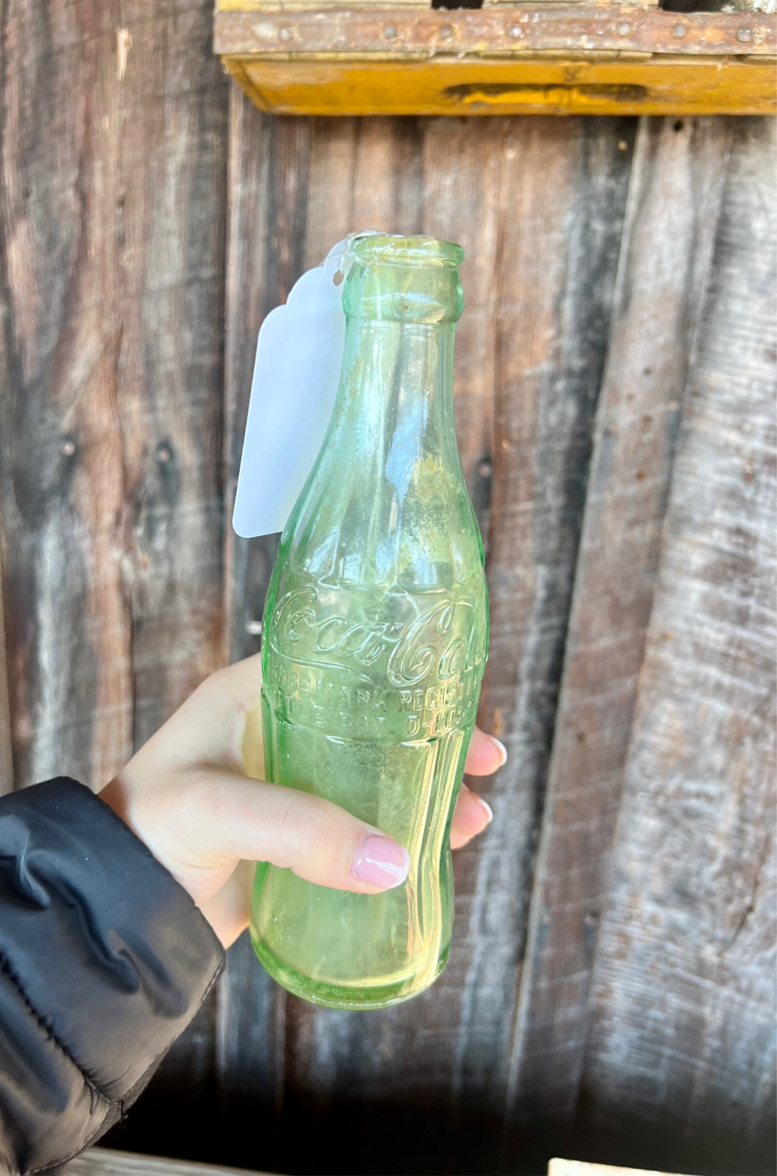 Coca Cola 1947 Pat D-105529 Glasgow, Ky Hobble-skirt 6oz Glass Coca Cola 1947 Pat D-105529 Glasgow, Ky Hobble-skirt 6oz Glass