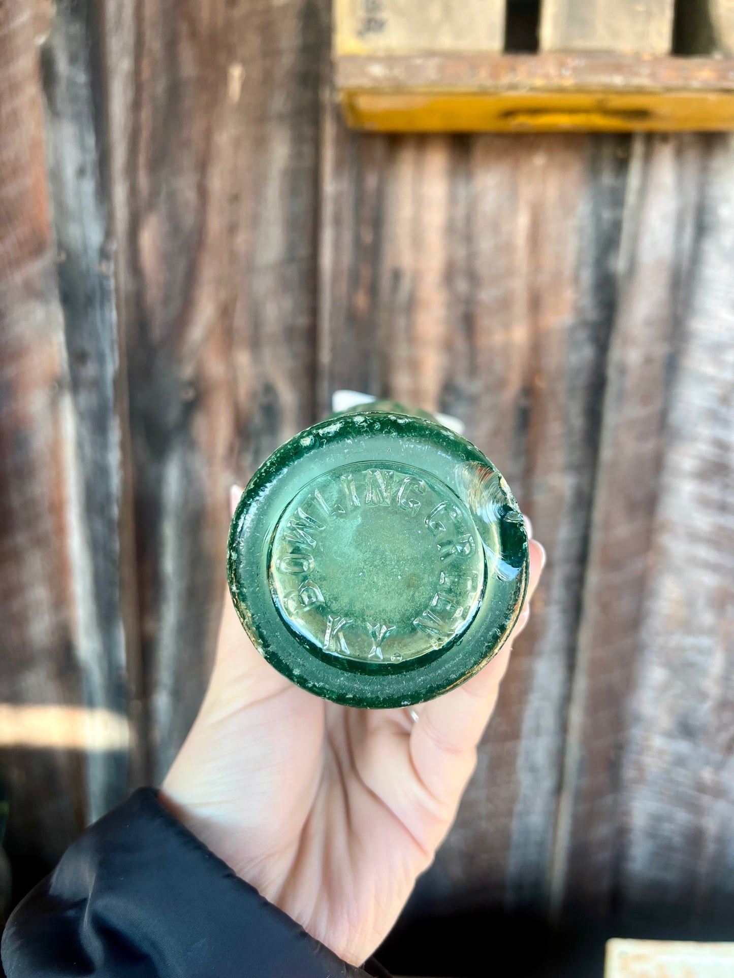 Vintage Coca Cola 1941 Pat D-105529 Bowling Green, Ky Hobble-skirt 6oz Glass Bottle