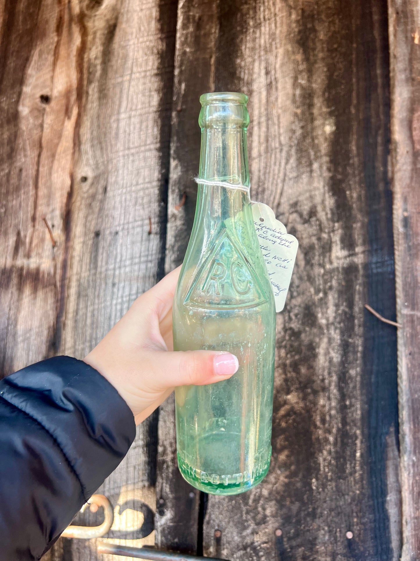 Vintage RARE 1900's RC Royal Crown Cola Bottle 12oz - Property of NEHI Bottling Co.