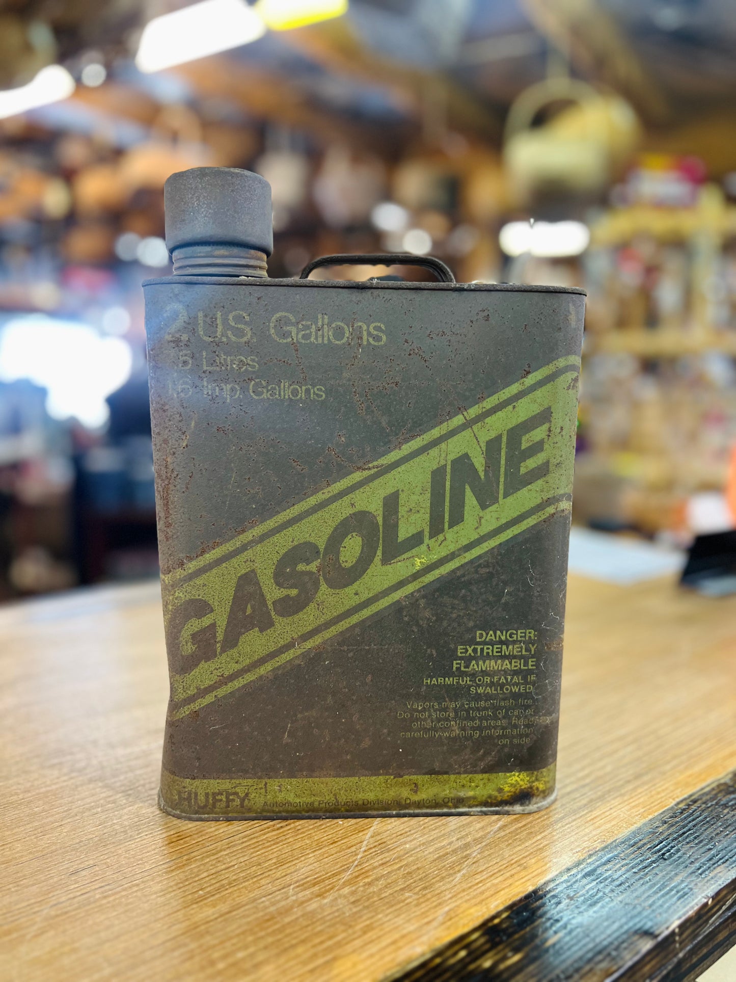 Old Gas Can - Huffy 2 Gallon