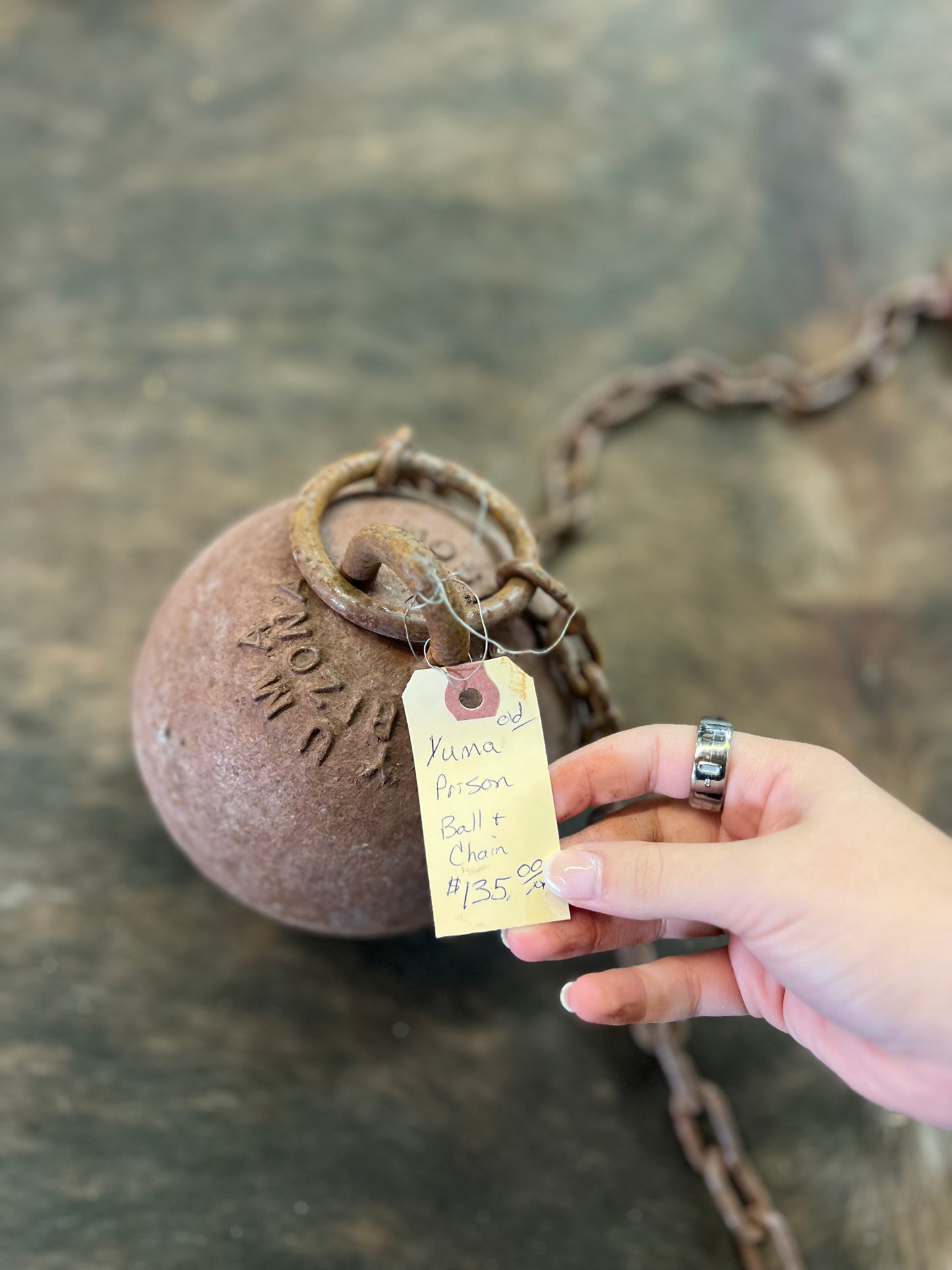 Old Yuma Prison Ball & Chain