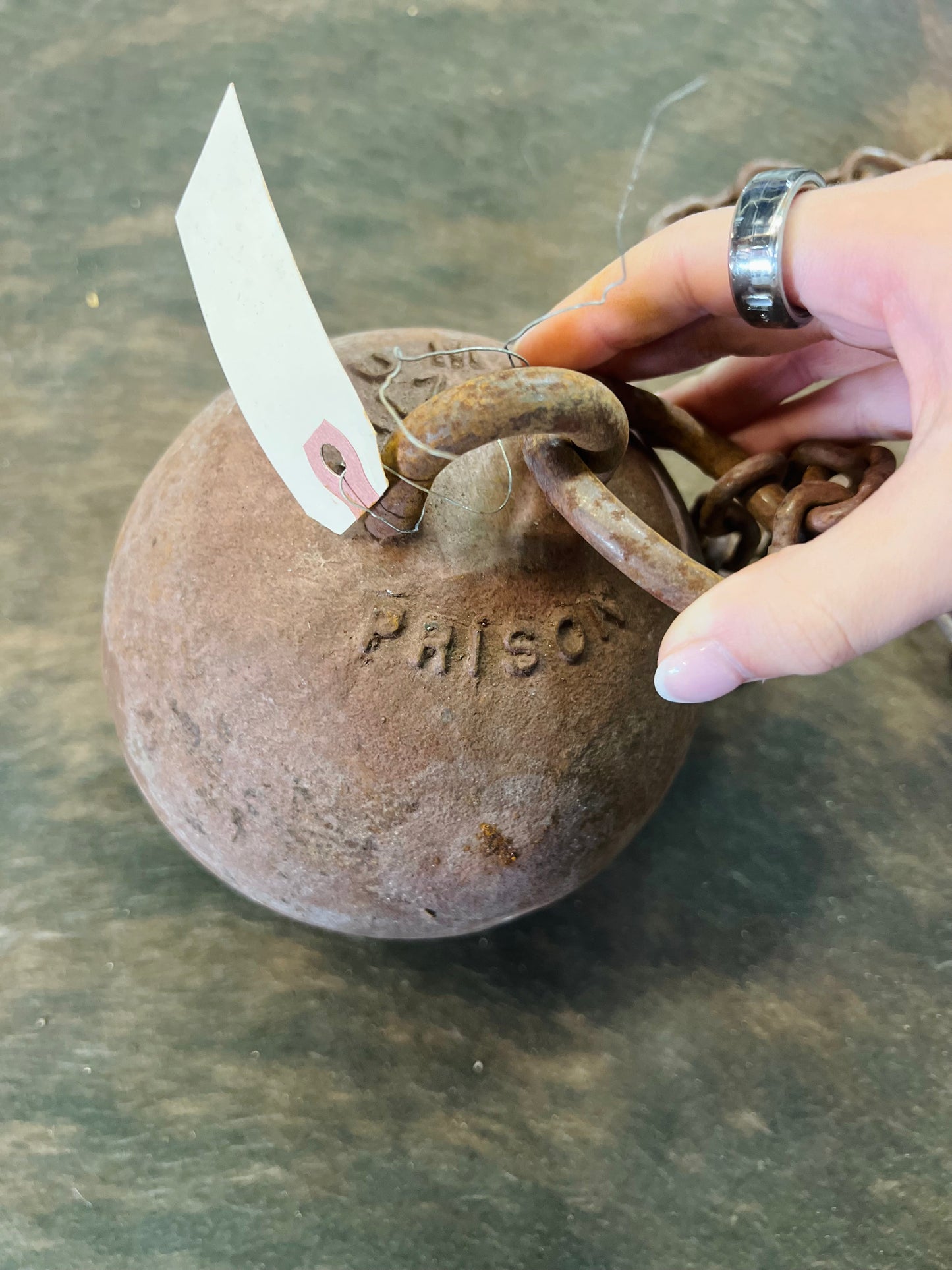 Old Yuma Prison Ball & Chain
