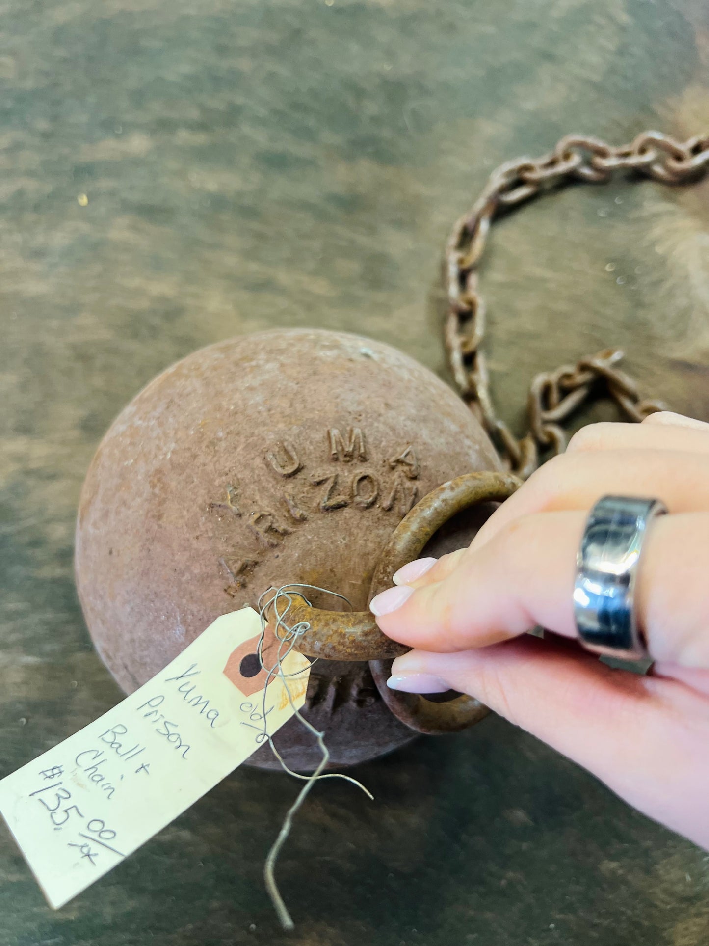 Old Yuma Prison Ball & Chain
