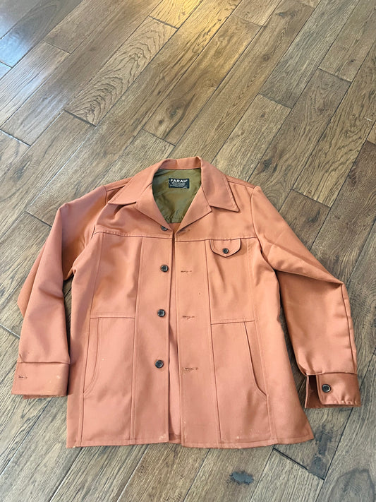 Vintage Farah Jacket - Rust Color