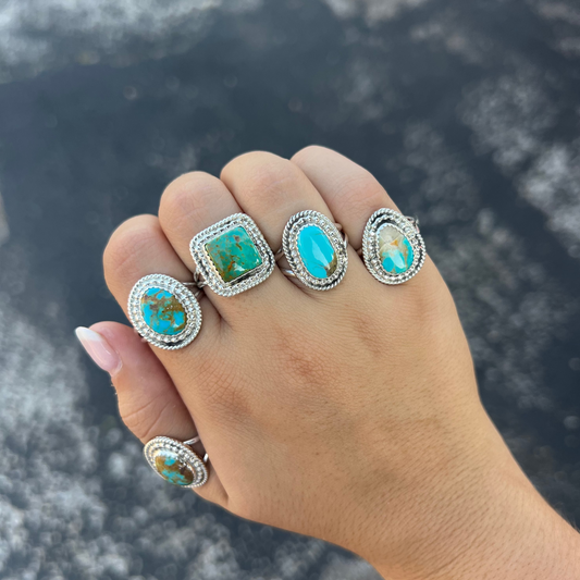 The Bryson Kingman Turquoise Sterling Silver Ring