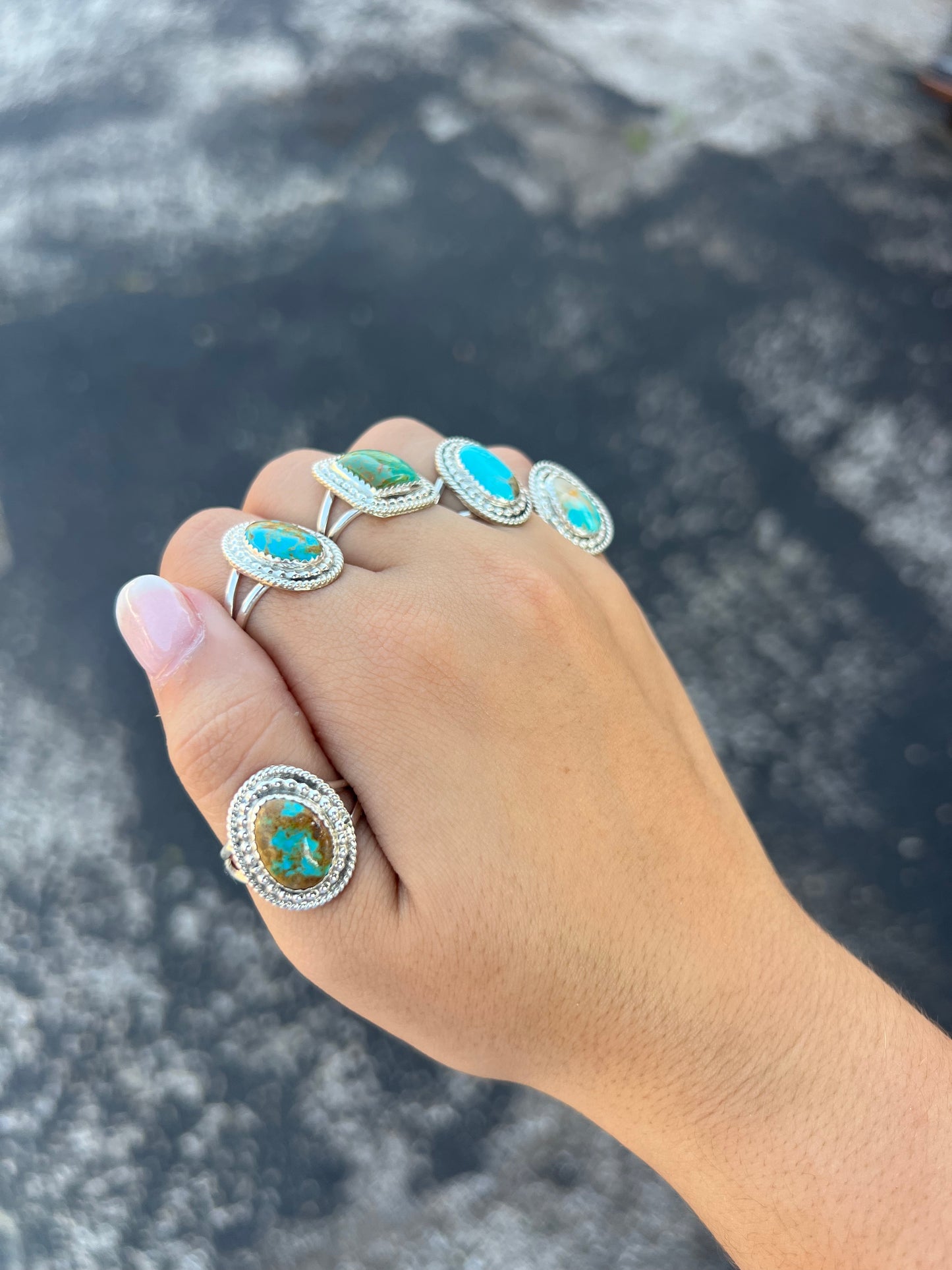 The Bryson Kingman Turquoise Sterling Silver Ring