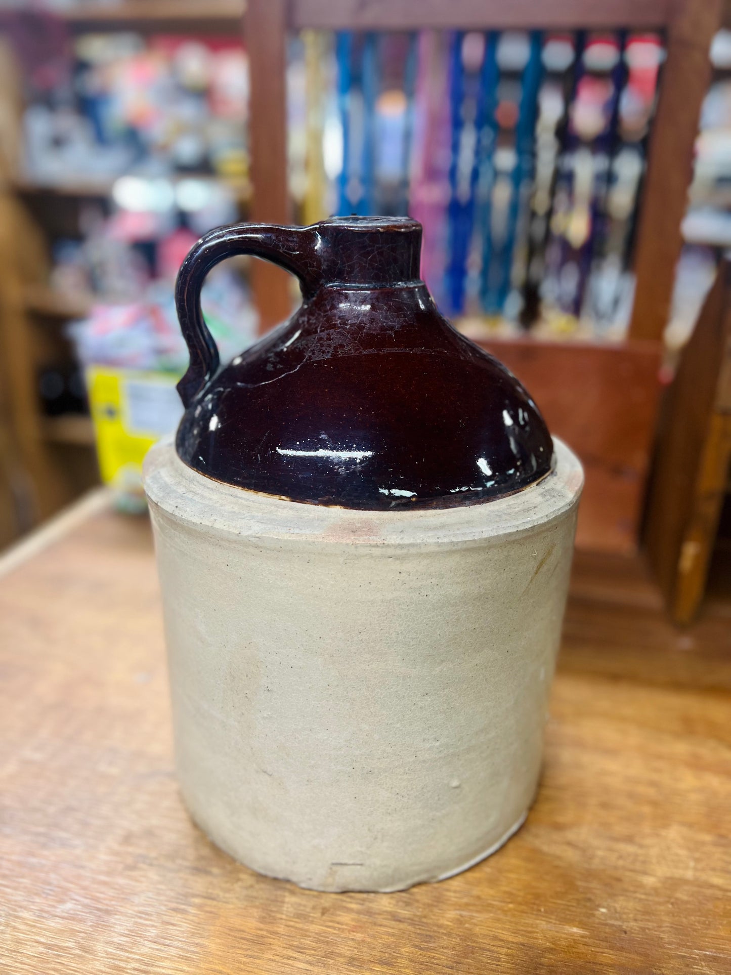 Vintage Crock Jug