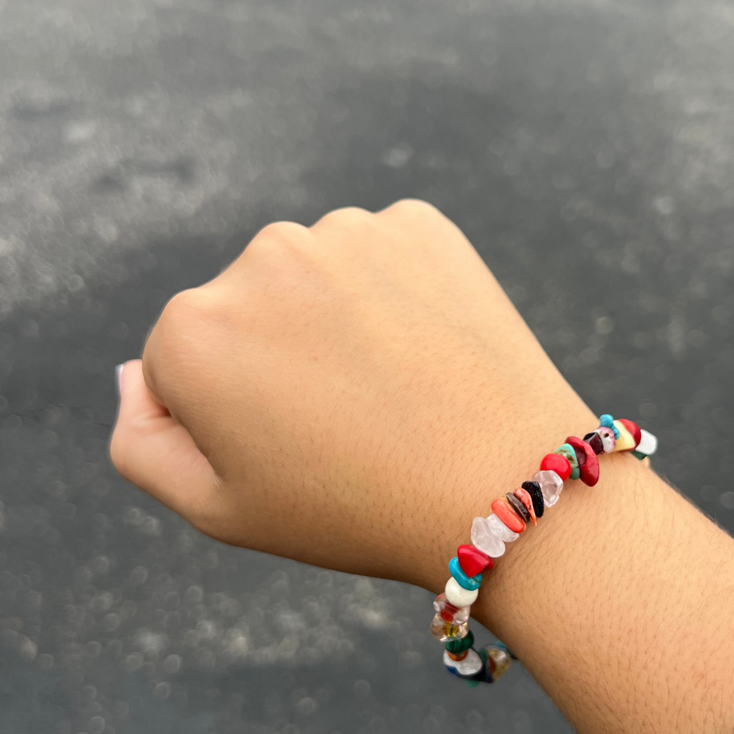 Navajo Multi Gemstone Bracelet