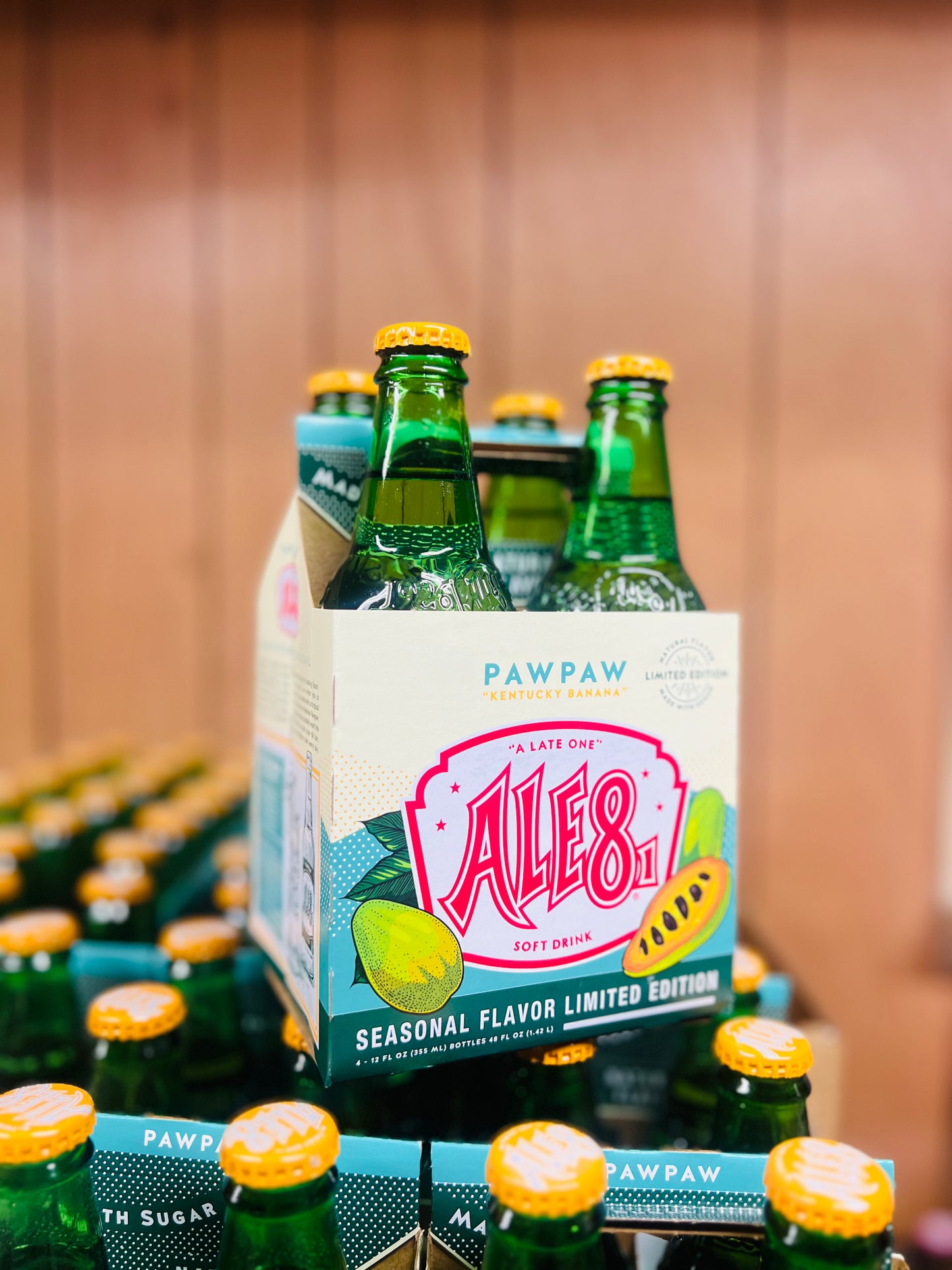 Ale-8-One PawPaw "Kentucky Banana" Soft Drink - Case of 4