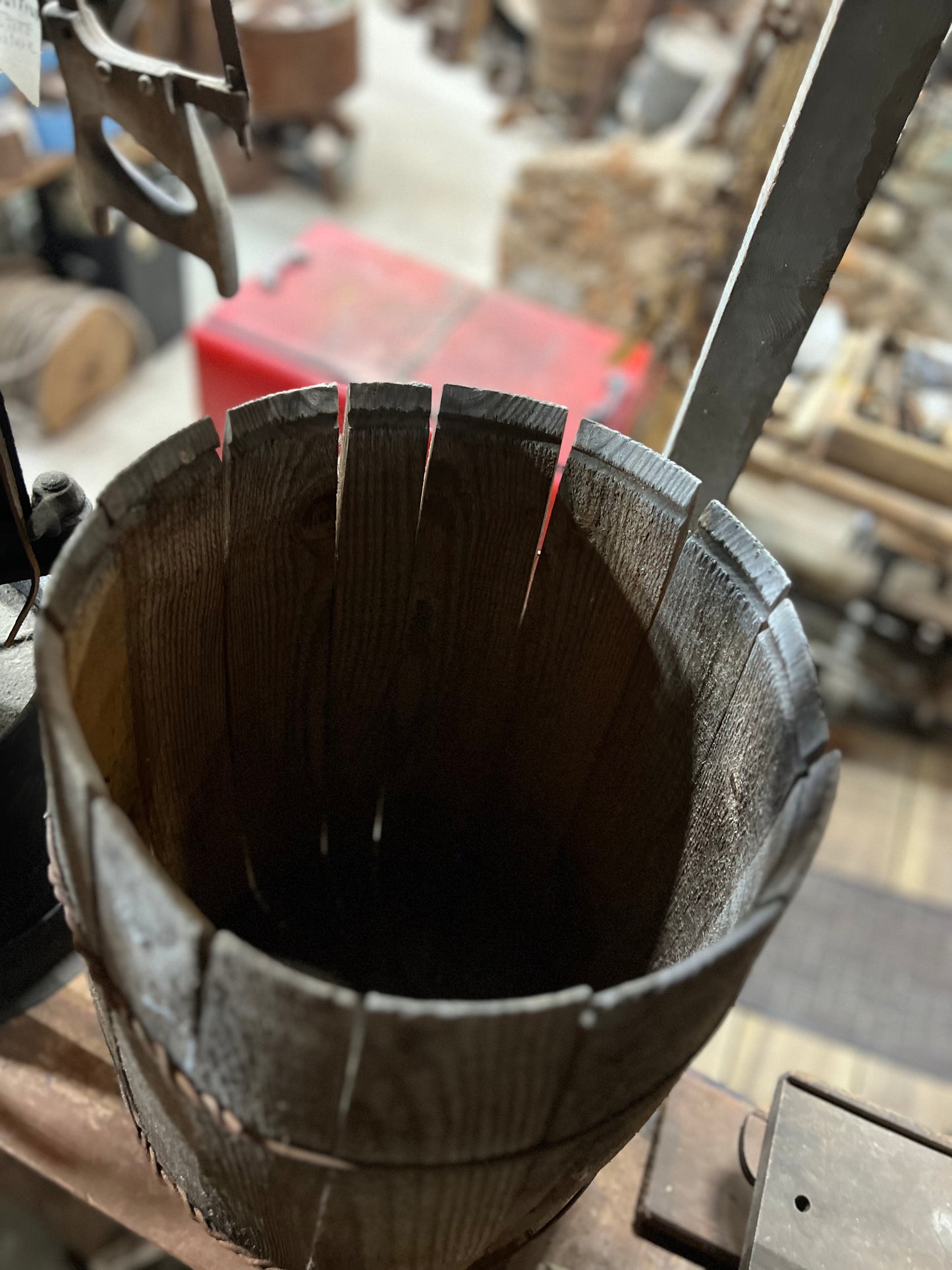 Vintage Old Nail Keg Barrel #2