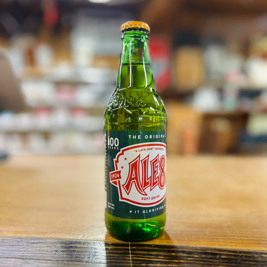 Factory Mix Up Error - Ale-8-One 100th Anniversary Bottle with Orange Cream Cap