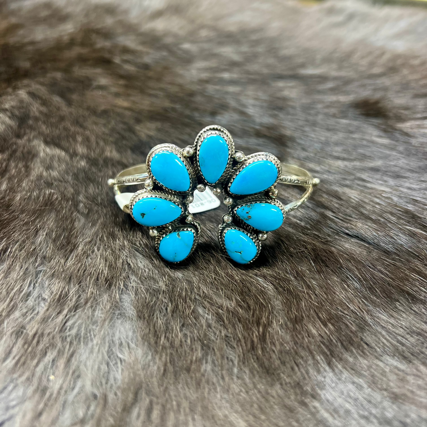 Turquoise Naja Cuff Bracelet