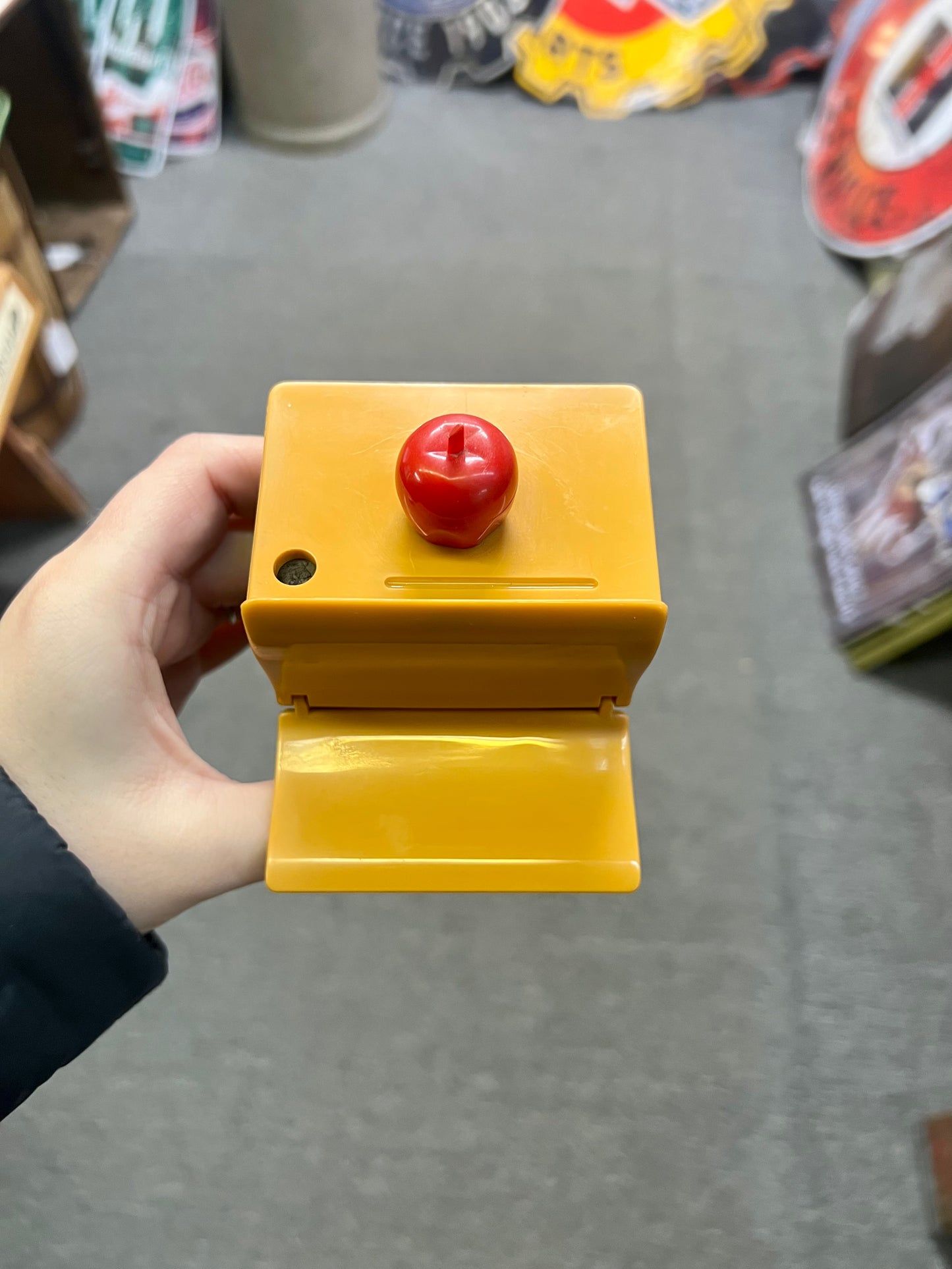 Vintage Avon Desk - Red Apple