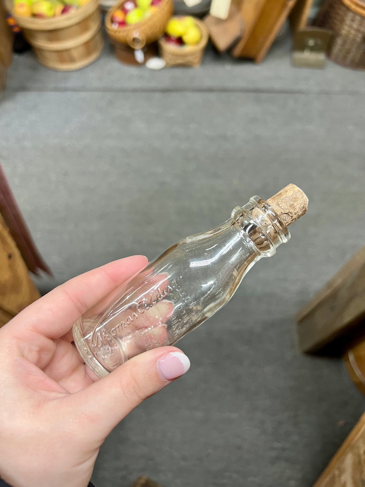 Thomas Edison Battery Oil Bottle