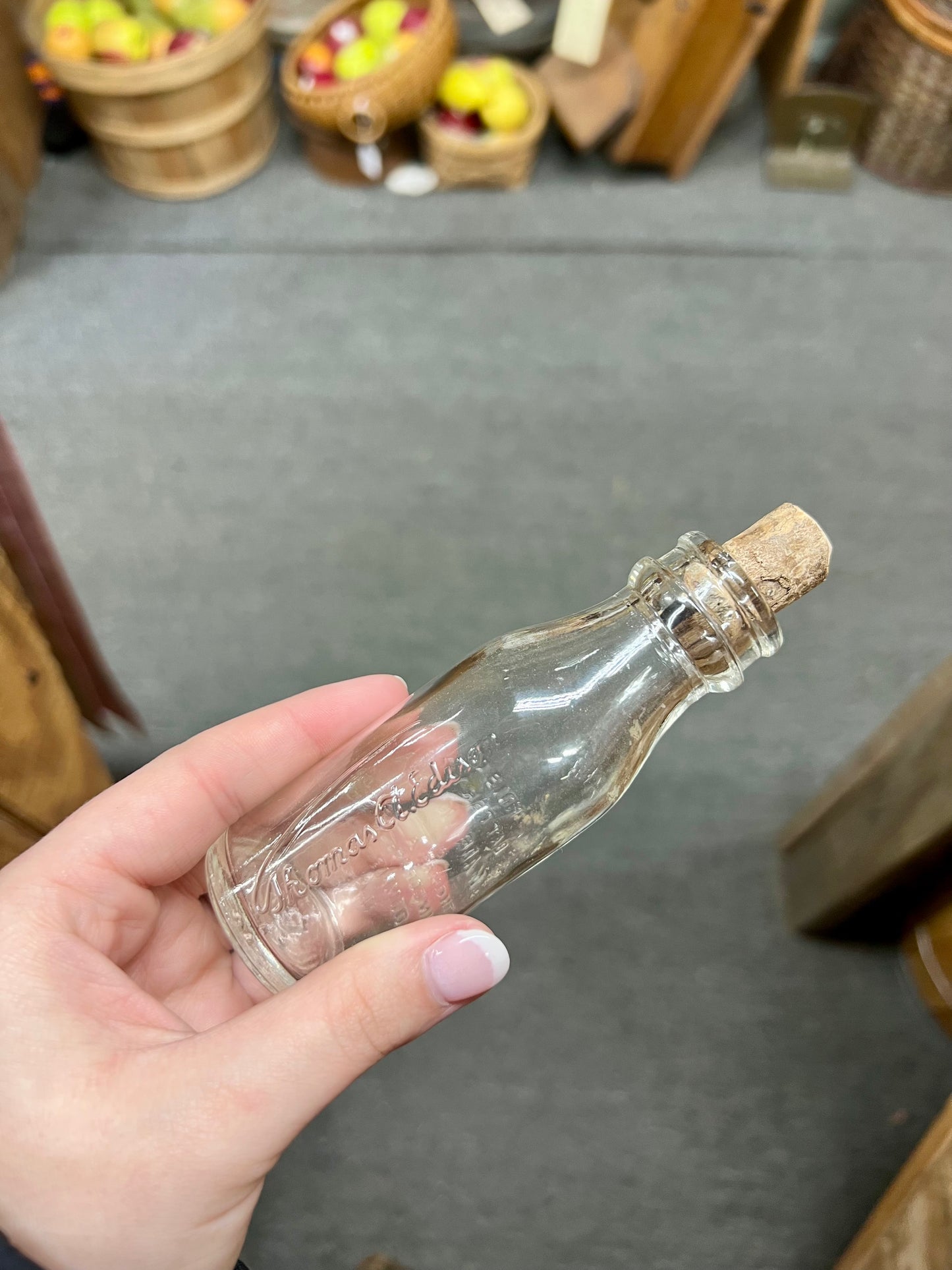 Thomas Edison Battery Oil Bottle