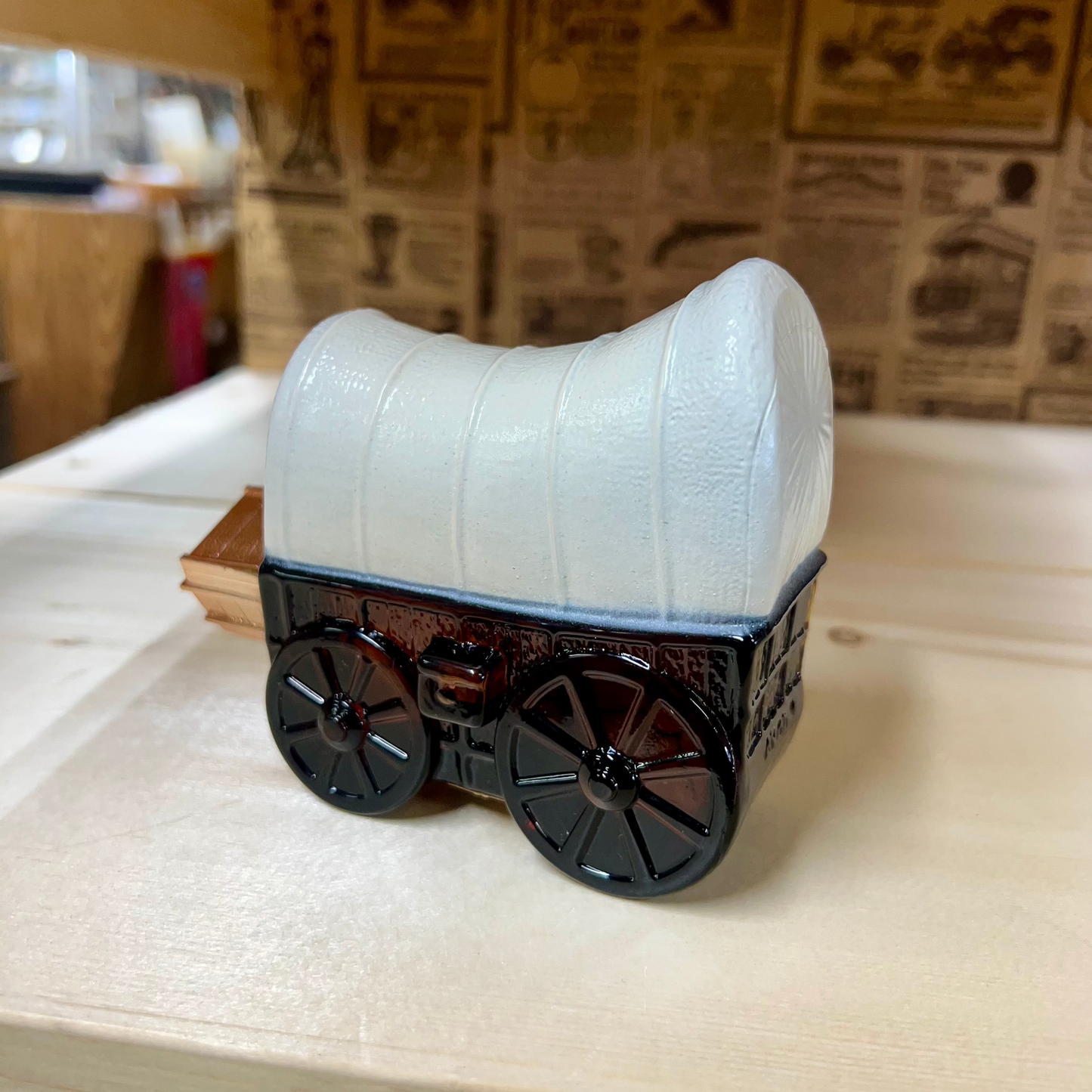 Vintage Avon Covered Wagon - New- Full