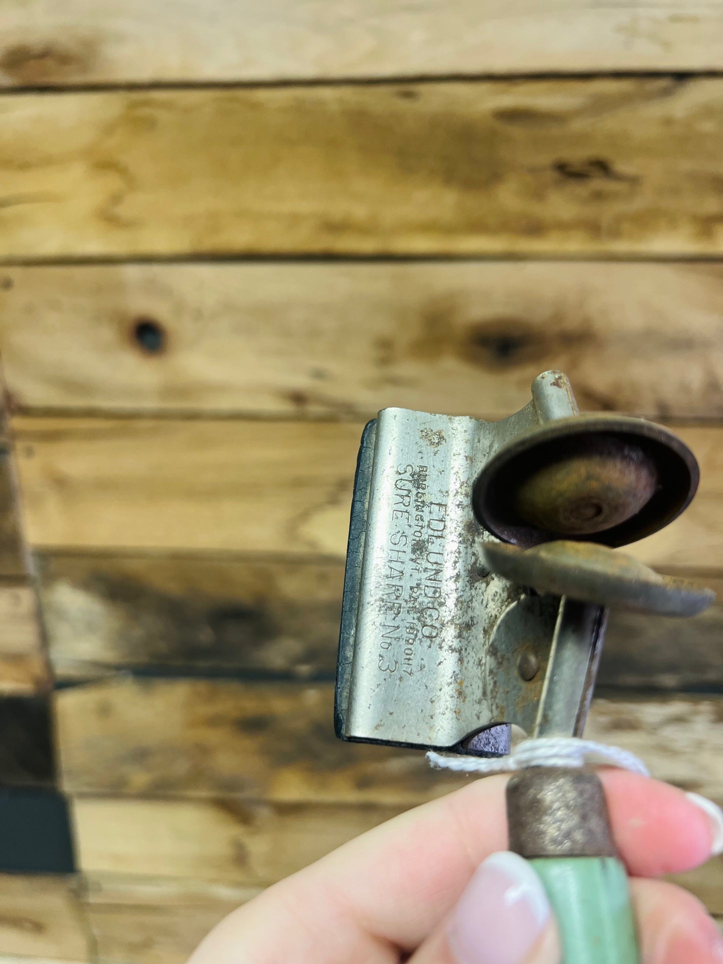 Vintage Edlund Co Sure Sharp NO. 3 Knife Sharpener