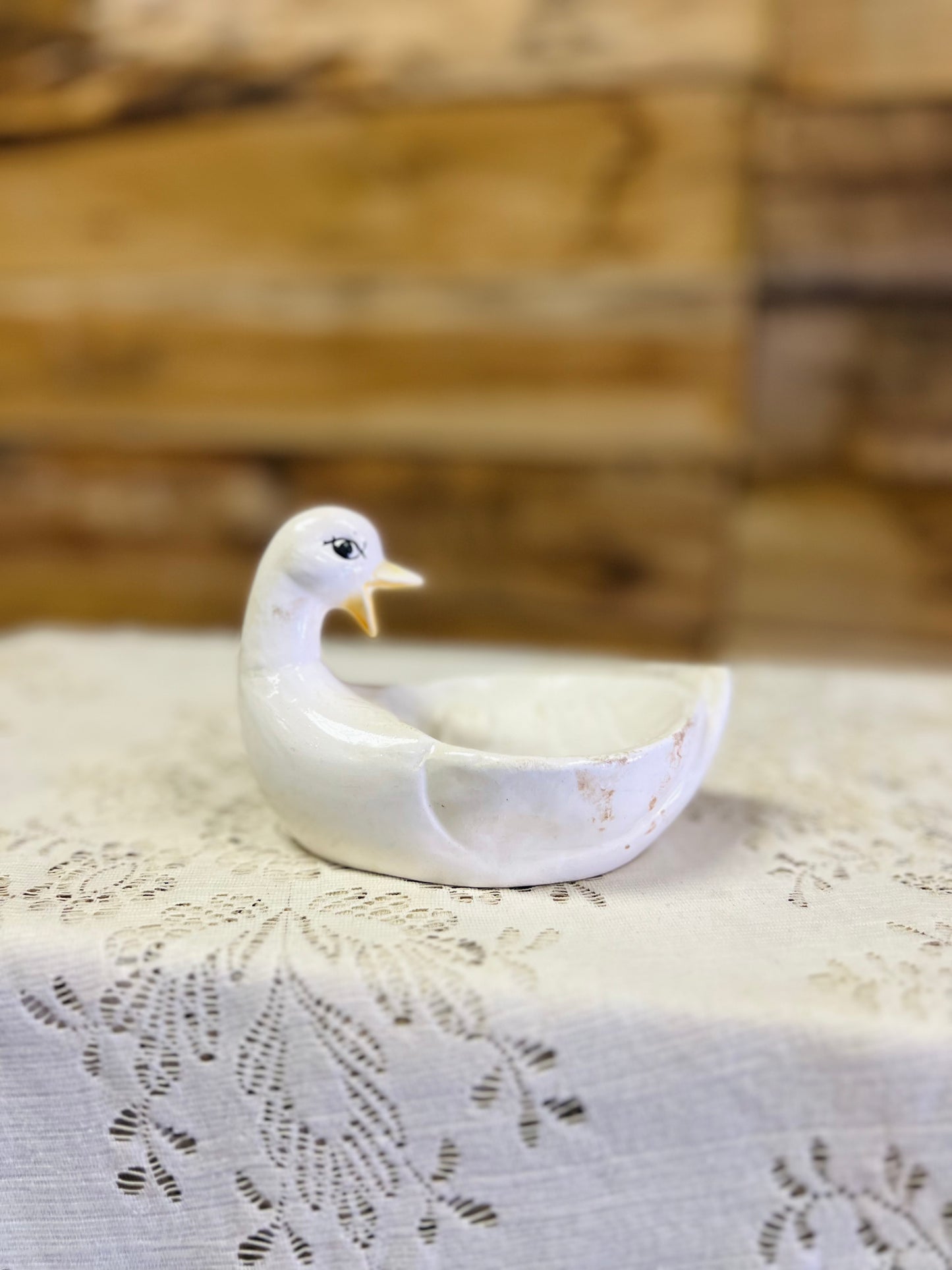 Vintage Artmark Duck Soap Dish with Box