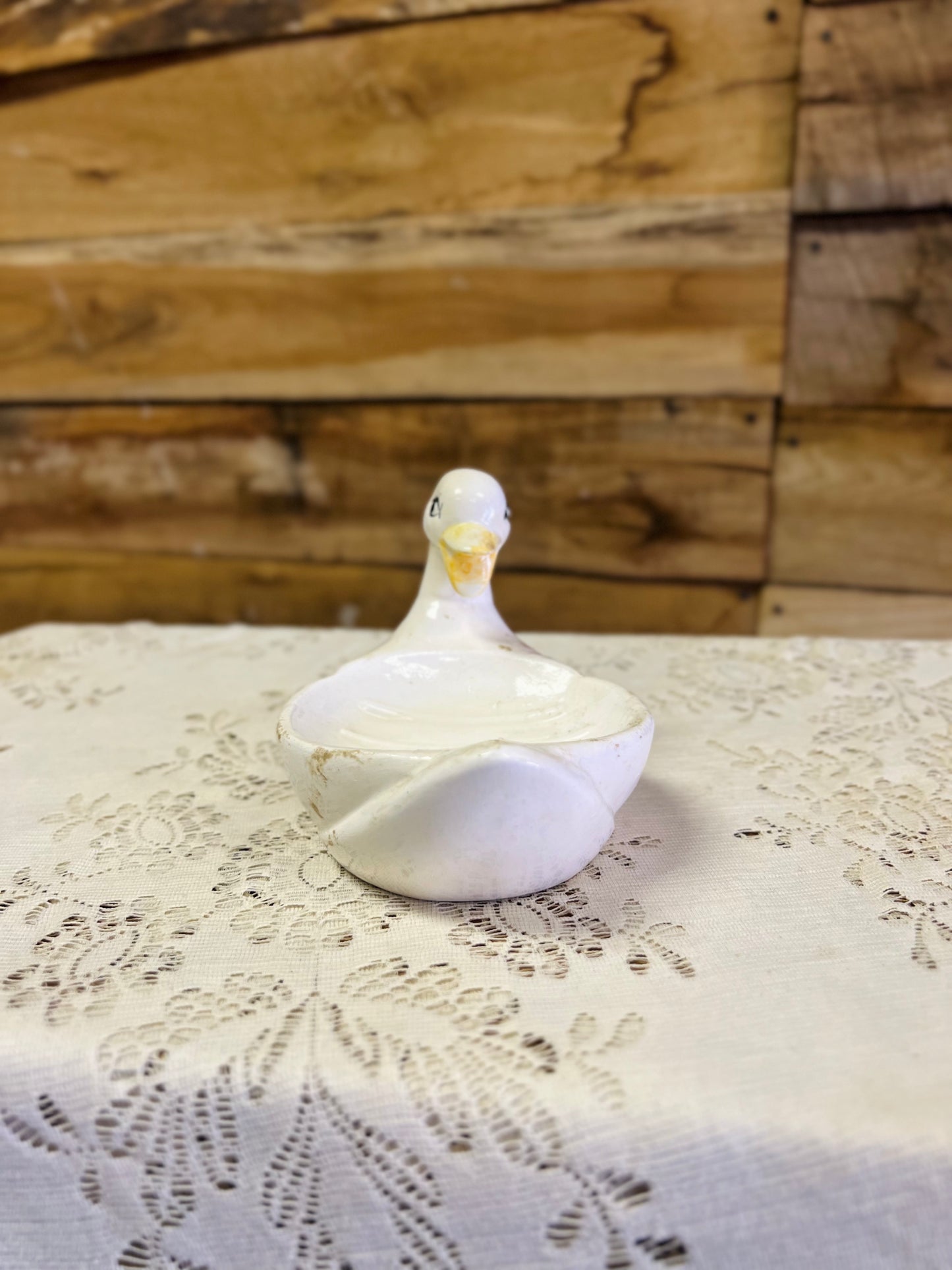 Vintage Artmark Duck Soap Dish with Box