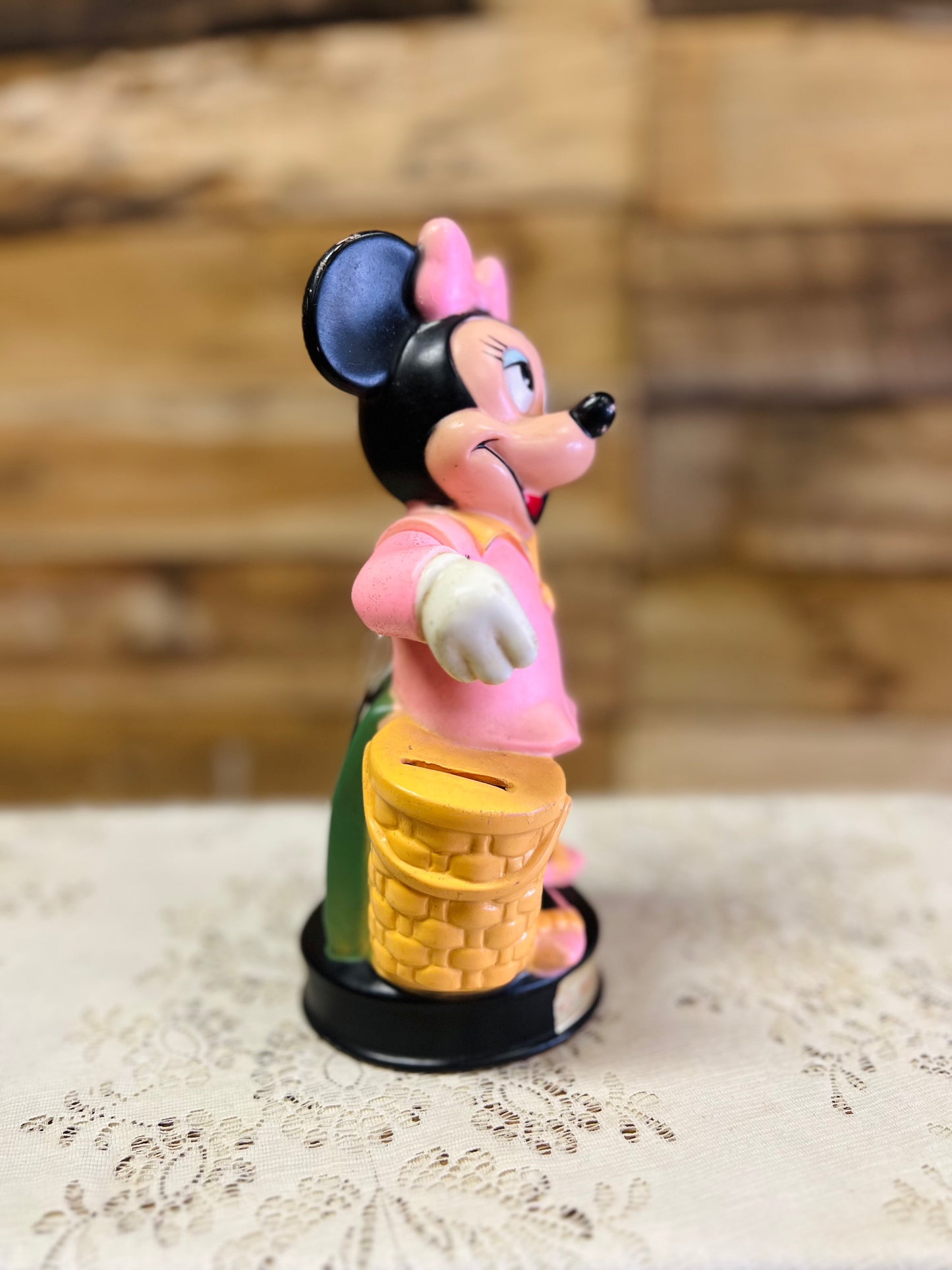 Vintage Disney Minnie Mouse Coin Bank