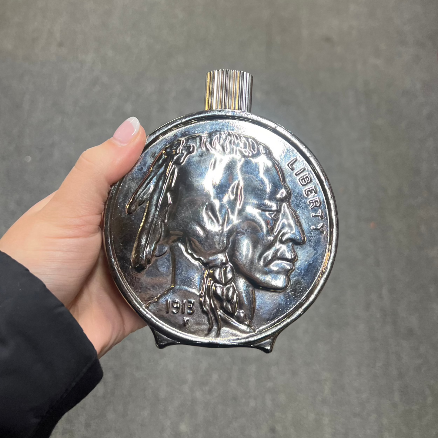 Vintage Avon Indian Buffalo Nickel