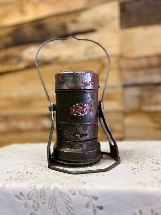 Vintage Ecolite Economy Electric Company Railroad Miner Lite