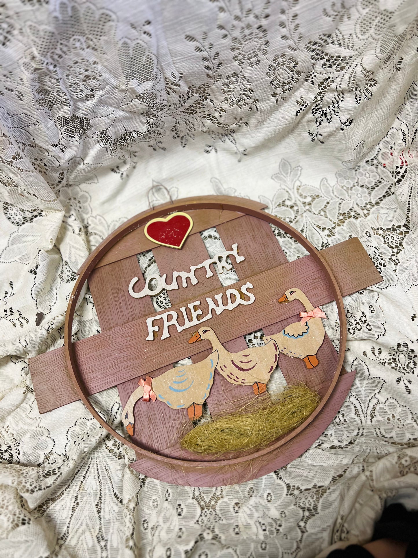 Country Friends Goose Sign