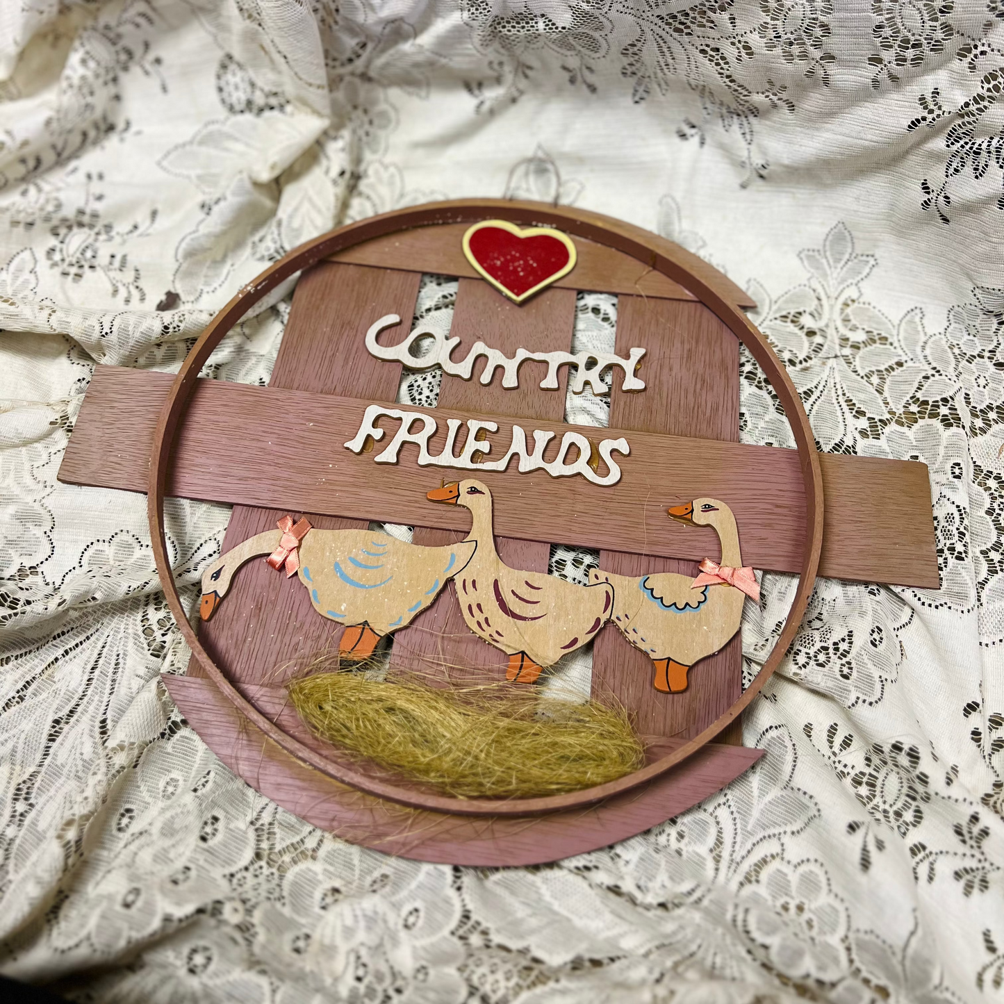 Country Friends Goose Sign