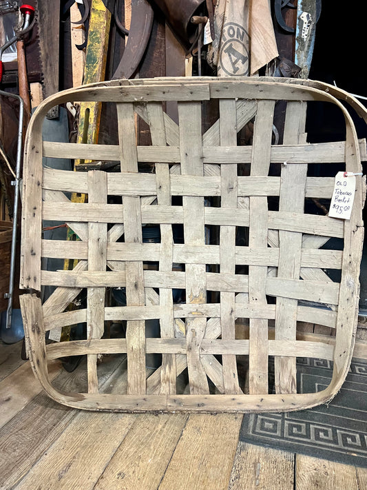 Old Tobacco Basket