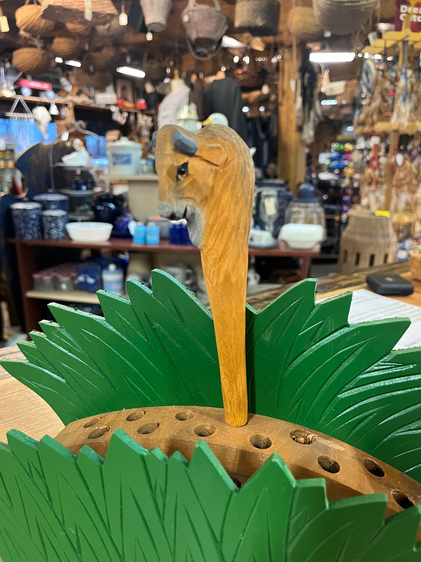 Hand Carved Wooden Ink Pens